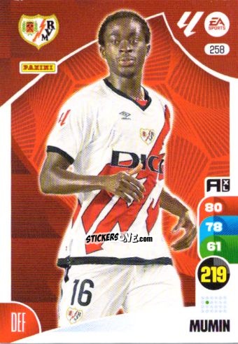 Figurina Mumin - LaLiga 2024-2025. Adrenalyn XL
 n. 258 - Panini