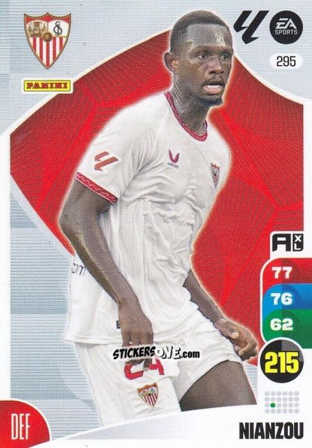 Sticker Nianzou - LaLiga 2024-2025. Adrenalyn XL
 n. 295 - Panini