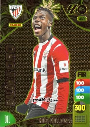 Figurina Nico Williams - LaLiga 2024-2025. Adrenalyn XL
 n. 469 - Panini