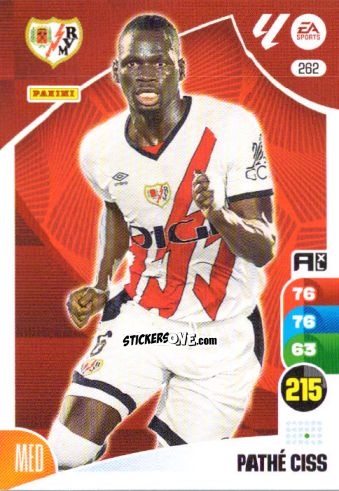 Figurina Pathé Ciss - LaLiga 2024-2025. Adrenalyn XL
 n. 262 - Panini
