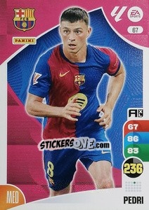 Sticker Pedri - LaLiga 2024-2025. Adrenalyn XL
 n. 67 - Panini