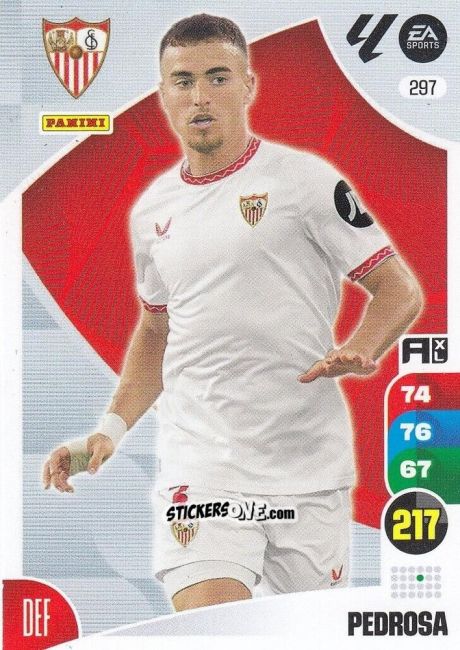Figurina Pedrosa - LaLiga 2024-2025. Adrenalyn XL
 n. 297 - Panini