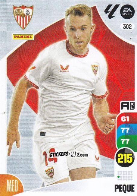 Figurina Peque - LaLiga 2024-2025. Adrenalyn XL
 n. 302 - Panini