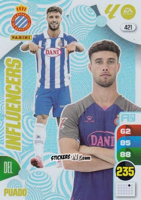 Figurina Puado - LaLiga 2024-2025. Adrenalyn XL
 n. 421 - Panini