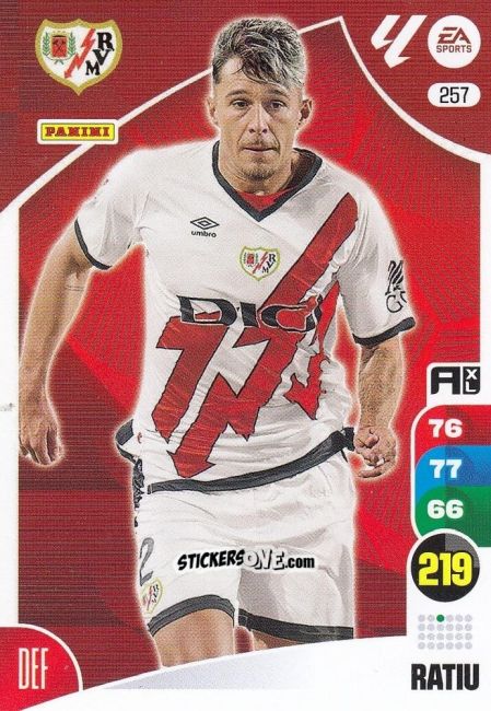 Figurina Ratiu - LaLiga 2024-2025. Adrenalyn XL
 n. 257 - Panini