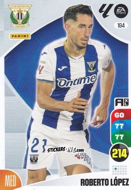 Cromo Roberto López - LaLiga 2024-2025. Adrenalyn XL
 n. 194 - Panini