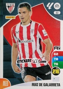 Cromo Ruíz de Galarreta - LaLiga 2024-2025. Adrenalyn XL
 n. 30 - Panini