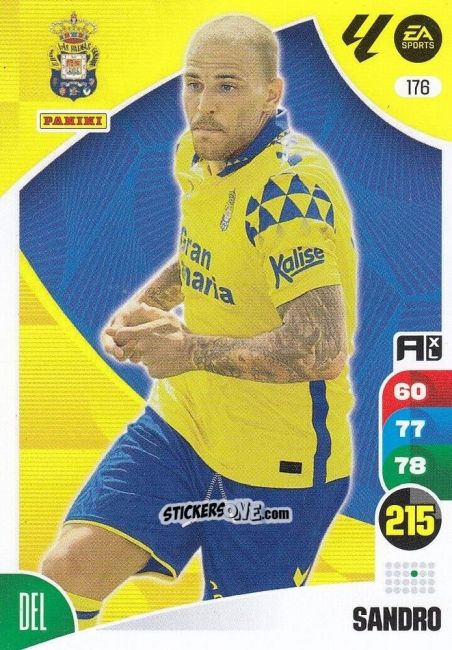 Figurina Sandro - LaLiga 2024-2025. Adrenalyn XL
 n. 176 - Panini