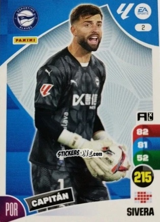 Figurina Sivera - LaLiga 2024-2025. Adrenalyn XL
 n. 2 - Panini