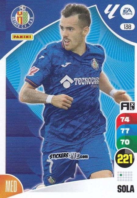 Figurina Sola - LaLiga 2024-2025. Adrenalyn XL
 n. 138 - Panini