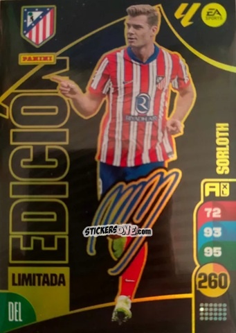 Figurina Sørloth - LaLiga 2024-2025. Adrenalyn XL
 n. LE19 - Panini