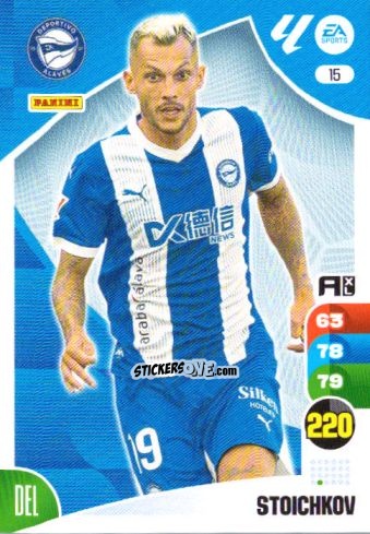 Cromo Stoichkov - LaLiga 2024-2025. Adrenalyn XL
 n. 15 - Panini