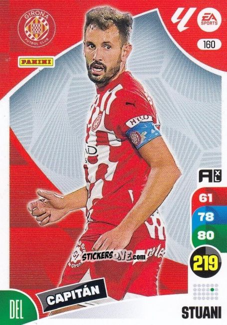 Cromo Stuani - LaLiga 2024-2025. Adrenalyn XL
 n. 160 - Panini