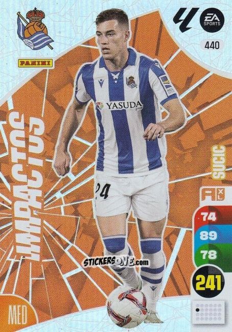Cromo Sucic - LaLiga 2024-2025. Adrenalyn XL
 n. 440 - Panini