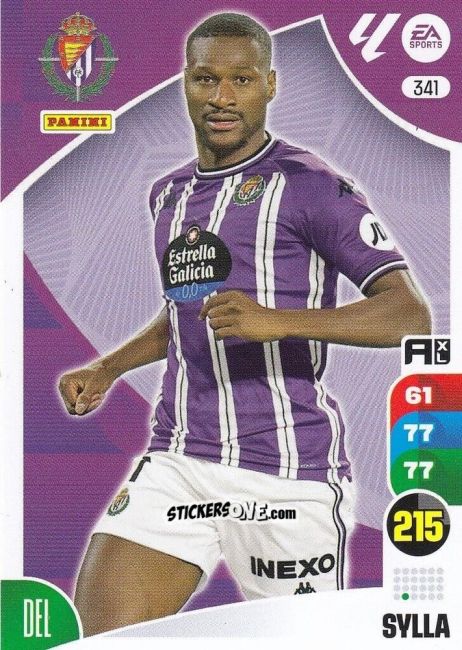 Sticker Sylla - LaLiga 2024-2025. Adrenalyn XL
 n. 341 - Panini