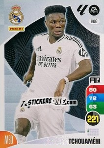 Cromo Tchouameni - LaLiga 2024-2025. Adrenalyn XL
 n. 206 - Panini