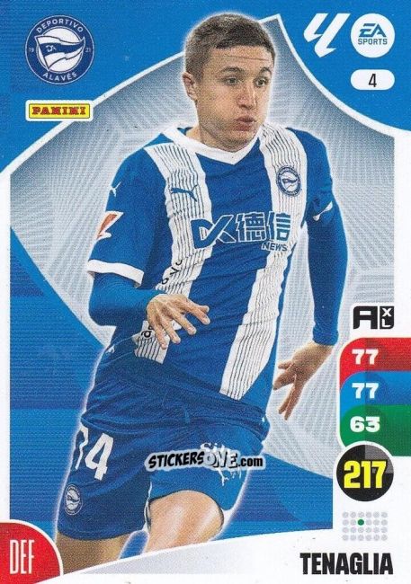 Cromo Tenaglia - LaLiga 2024-2025. Adrenalyn XL
 n. 4 - Panini