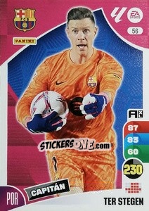 Figurina Ter Stegen - LaLiga 2024-2025. Adrenalyn XL
 n. 56 - Panini