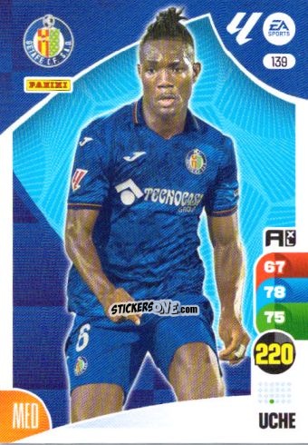 Figurina Uche - LaLiga 2024-2025. Adrenalyn XL
 n. 139 - Panini