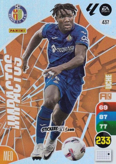 Figurina Uche - LaLiga 2024-2025. Adrenalyn XL
 n. 437 - Panini