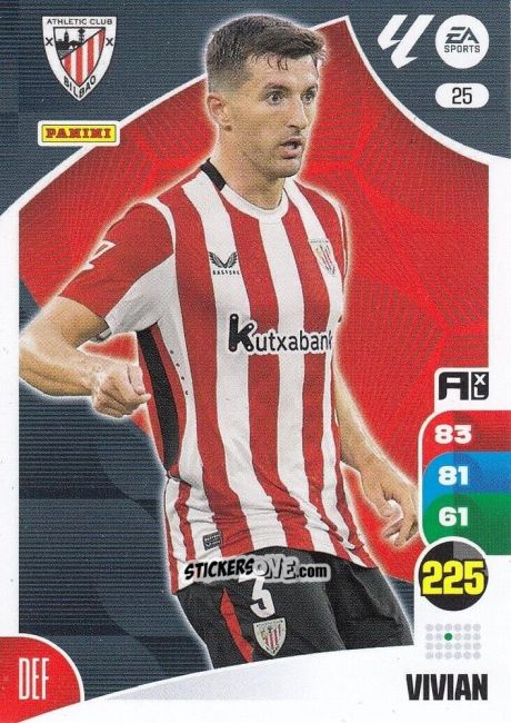 Sticker Vivian - LaLiga 2024-2025. Adrenalyn XL
 n. 25 - Panini