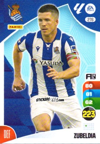 Figurina Zubeldia - LaLiga 2024-2025. Adrenalyn XL
 n. 276 - Panini
