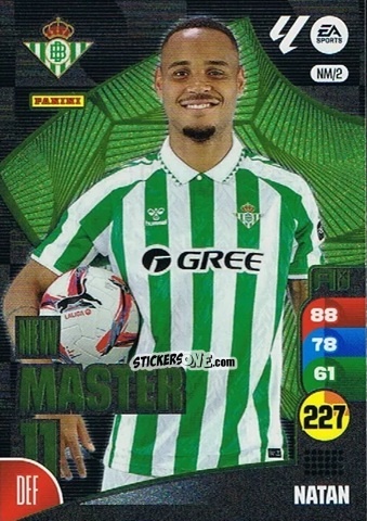 Cromo Natan - LaLiga 2024-2025. Adrenalyn XL
 n. NM2 - Panini