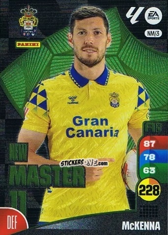 Cromo Mckenna - LaLiga 2024-2025. Adrenalyn XL
 n. NM3 - Panini