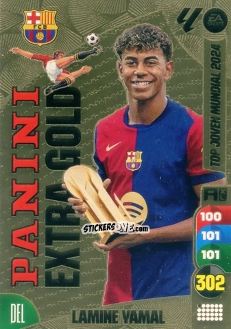 Figurina Lamine Yamal - LaLiga 2024-2025. Adrenalyn XL
 n. EG - Panini