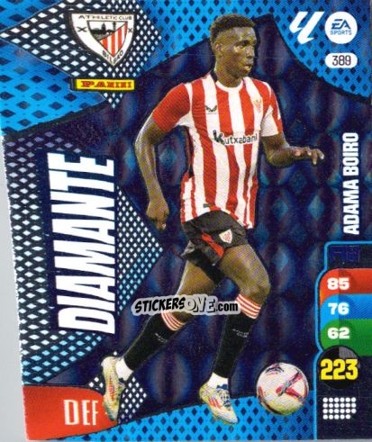 Cromo Adama Boiro - LaLiga 2024-2025. Adrenalyn XL
 n. 389 - Panini
