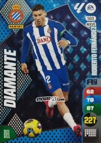 Figurina Roberto Fernandez - LaLiga 2024-2025. Adrenalyn XL
 n. 503 - Panini