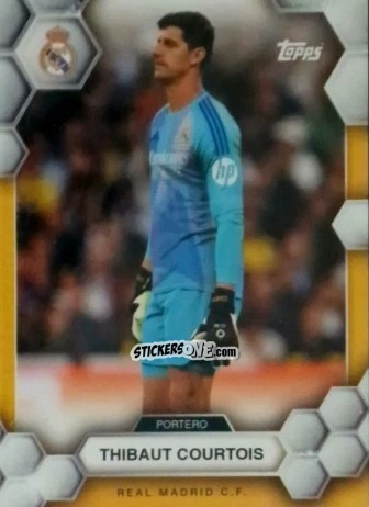 Figurina Thibaut Courtois -  Real Madrid 2024-2025 Fan Set
 n. 1 - Topps