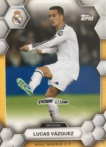 Cromo Lucas Vázquez -  Real Madrid 2024-2025 Fan Set
 n. 2 - Topps