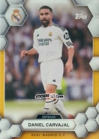 Sticker Daniel Carvajal -  Real Madrid 2024-2025 Fan Set
 n. 3 - Topps