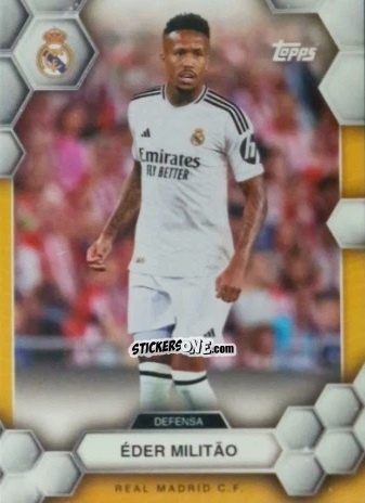 Figurina Éder Militão -  Real Madrid 2024-2025 Fan Set
 n. 4 - Topps