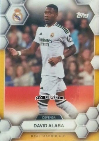 Sticker David Alaba -  Real Madrid 2024-2025 Fan Set
 n. 5 - Topps