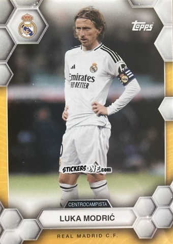 Cromo Luka Modrić -  Real Madrid 2024-2025 Fan Set
 n. 13 - Topps