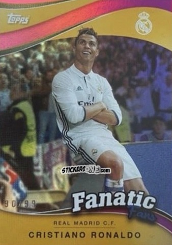 Figurina Cristiano Ronaldo -  Real Madrid 2024-2025 Fan Set
 n. FF-5 - Topps