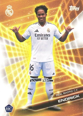 Figurina Endrick -  Real Madrid 2024-2025 Fan Set
 n. GF-5 - Topps
