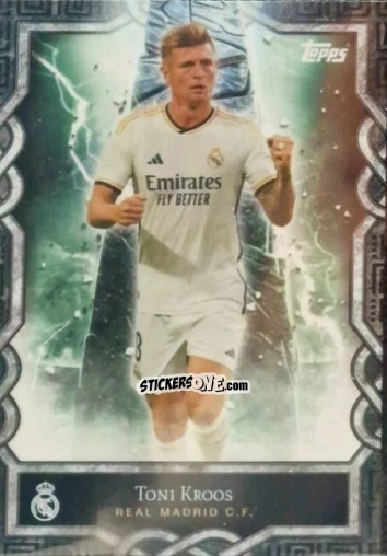 Sticker Toni Kroos -  Real Madrid 2024-2025 Fan Set
 n. MO-4 - Topps
