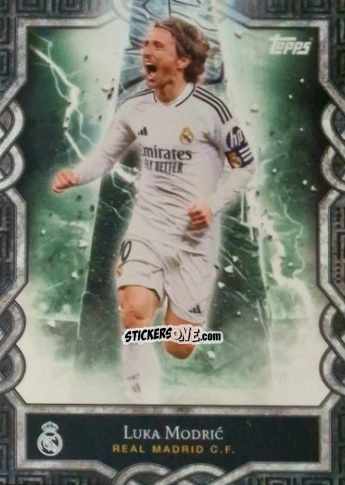 Cromo Luka Modrić -  Real Madrid 2024-2025 Fan Set
 n. MO-5 - Topps