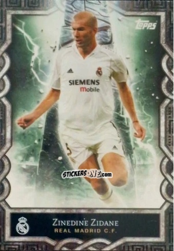 Figurina Zinedine Zidane -  Real Madrid 2024-2025 Fan Set
 n. MO-6 - Topps