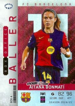 Cromo Aitana Bonmatí - UEFA Champions League & Europa League 2024-2025. Match Attax Extra n. BOX4 - Topps
