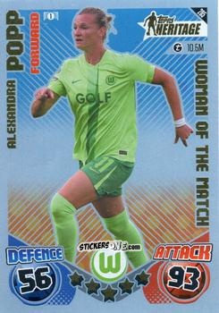 Sticker Alexandra Popp - UEFA Champions League & Europa League 2024-2025. Match Attax Extra n. 285 - Topps