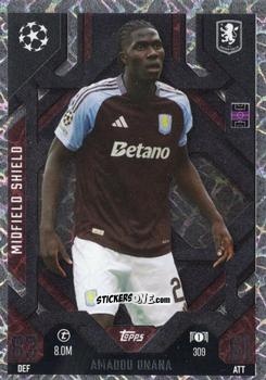 Sticker Amadou Onana - UEFA Champions League & Europa League 2024-2025. Match Attax Extra n. 309 - Topps