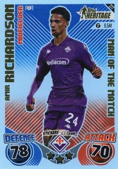 Cromo Amir Richardson - UEFA Champions League & Europa League 2024-2025. Match Attax Extra n. 277 - Topps