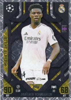 Cromo Aurélien Tchouameni - UEFA Champions League & Europa League 2024-2025. Match Attax Extra n. 312 - Topps