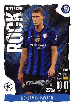 Sticker Benjamin Pavard - UEFA Champions League & Europa League 2024-2025. Match Attax Extra n. 95 - Topps