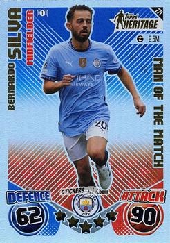 Cromo Bernardo Silva - UEFA Champions League & Europa League 2024-2025. Match Attax Extra n. 271 - Topps