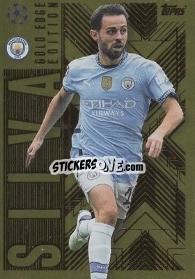 Cromo Bernardo Silva - UEFA Champions League & Europa League 2024-2025. Match Attax Extra n. GOL1 - Topps